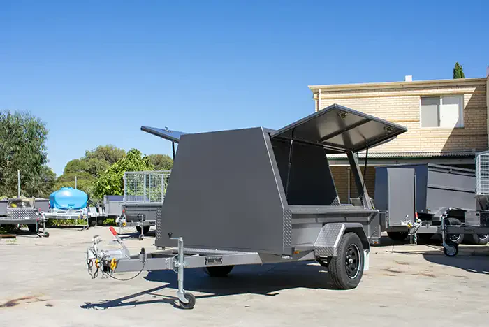 7x5 Tradie Enclosed BBQ Trailer